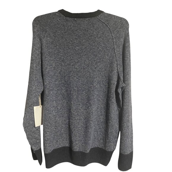 Frederik Anderson Copenhagen Mens Blue Crewneck Sweater Size Large - Picture 3 of 7